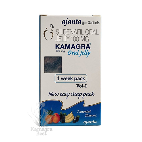 Originalni Kamagra Gel Oral Jelly 100mg za zdravljenje erektilne disfunkcije